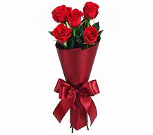 Букет 5 Красных роз Эдлесс Лав в Большом Селе