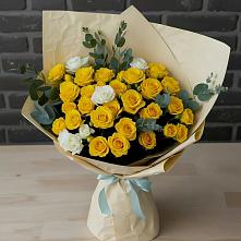 Букет цветов из:  Розы в Большом Селе