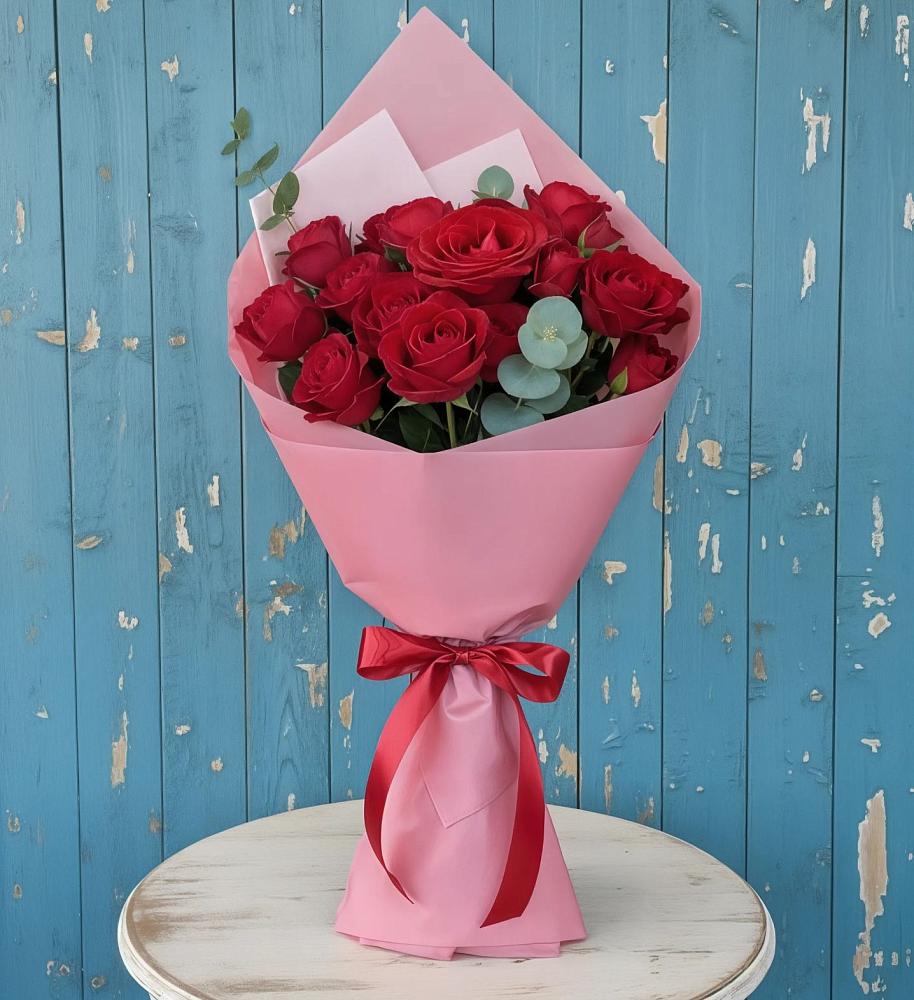 Букет цветов из: Розы в Большом Селе