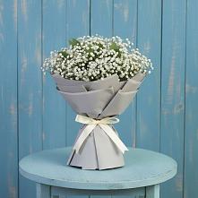 Букет цветов из:  Гипсофила в Большом Селе