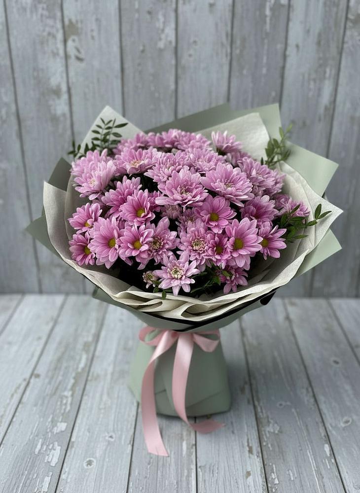 Букет цветов из: Хризантемы в Большом Селе