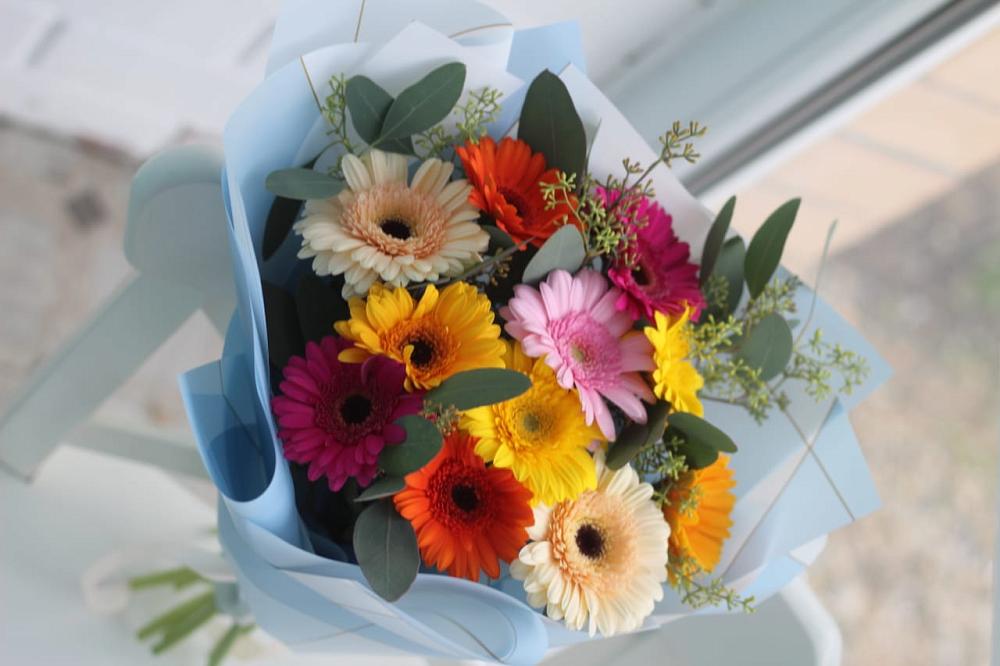 Букет цветов из: Герберы в Большом Селе