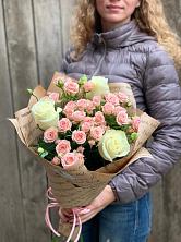 Букет цветов из:  Розы в Большом Селе