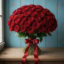Букет Красные розы Блэк Меджик в Большом Селе
