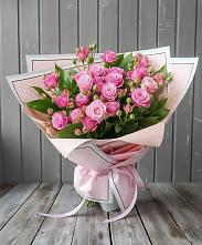 Букет Розовый кустик #REPLACE_PRED# Большом Селе