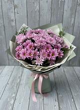 Букет цветов из:  Хризантемы в Большом Селе