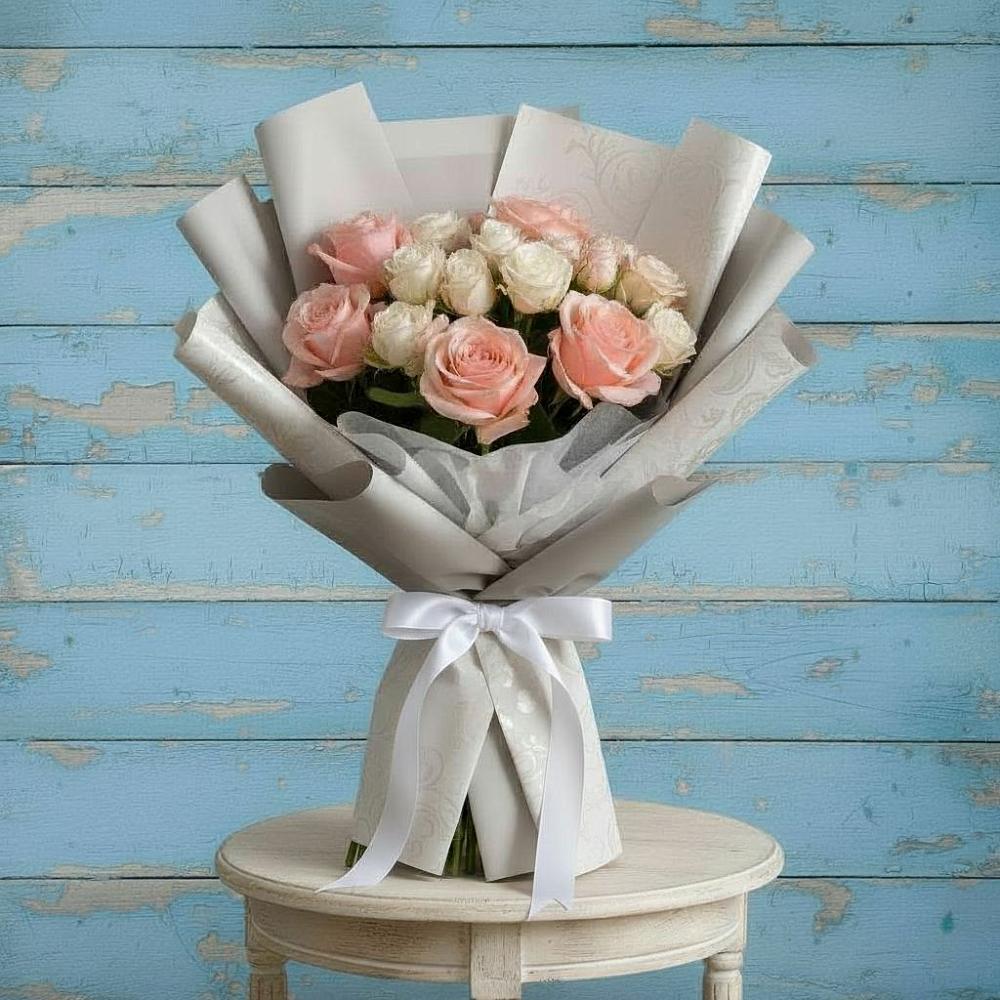 Букет цветов из: Розы в Большом Селе