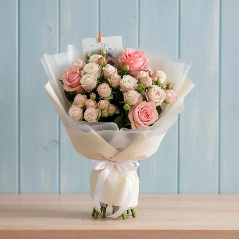 Букет цветов из: Розы в Большом Селе