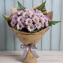 Букет цветов из:  Хризантемы в Большом Селе