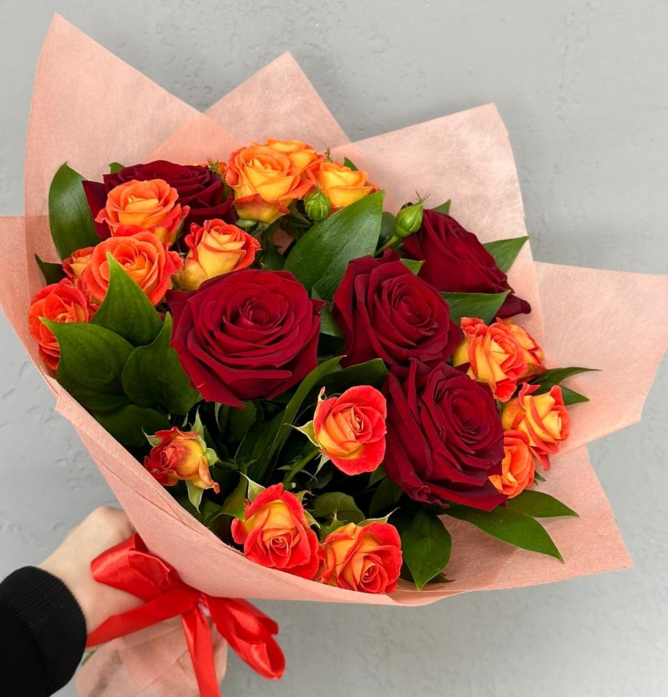 Букет Любовь и восторг в Большом Селе