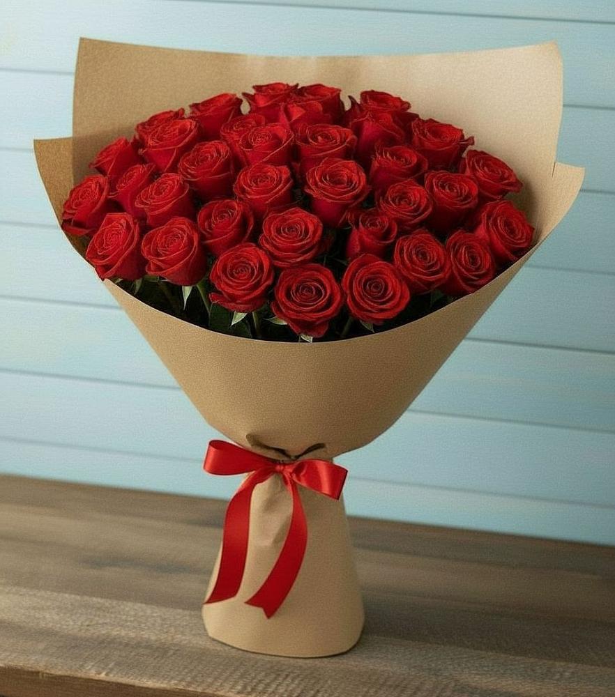 Букет Красные розы Милано в Большом Селе
