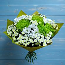 Букет цветов из:  Хризантемы в Большом Селе