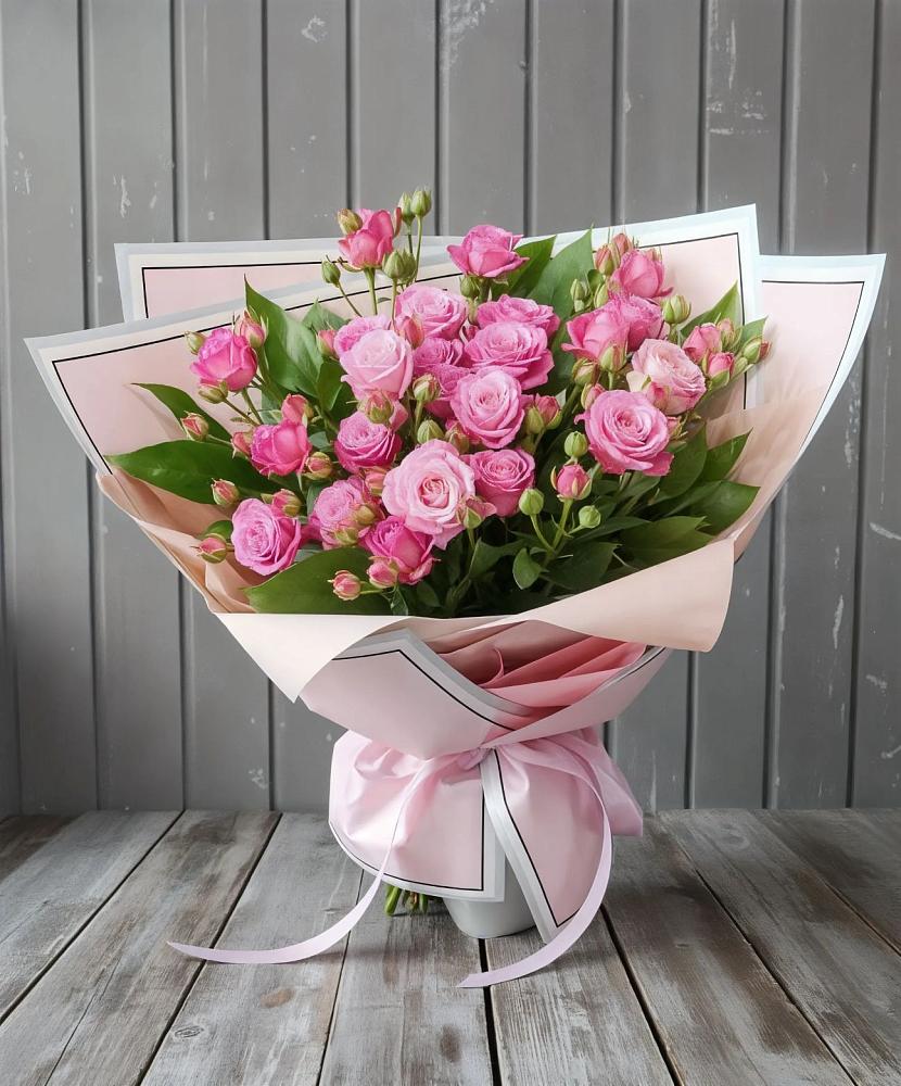 Букет Розовый кустик в Большом Селе