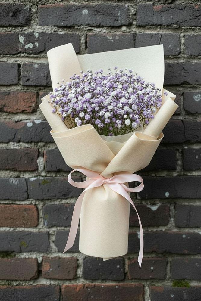 Букет цветов из: Гипсофила в Большом Селе