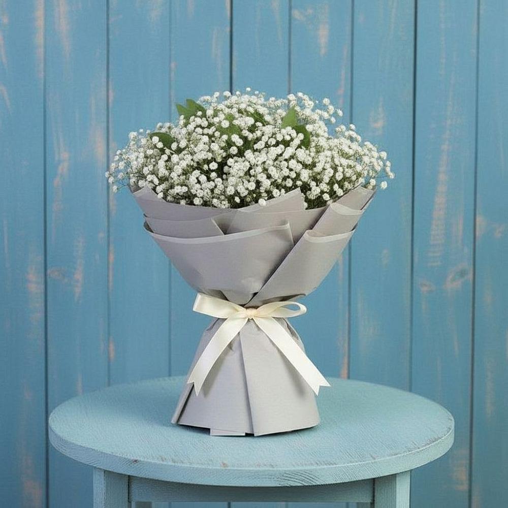 Букет цветов из: Гипсофила в Большом Селе