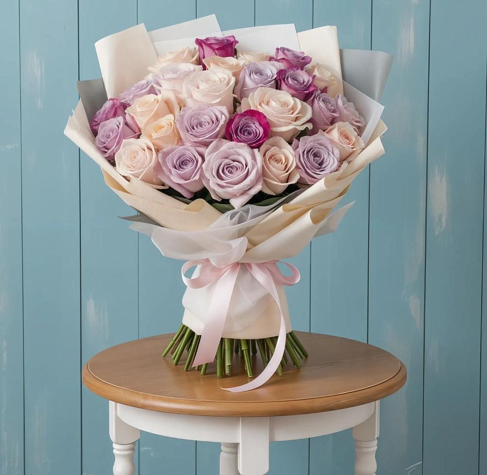 Букет цветов из: Розы в Большом Селе