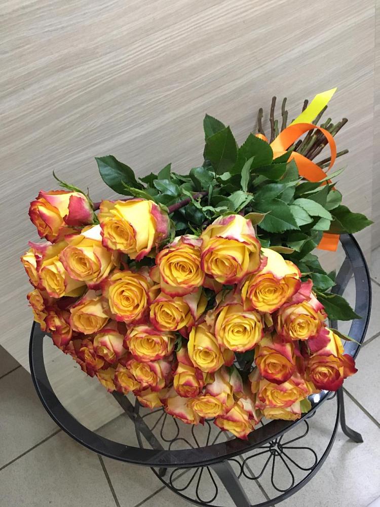 Букет Желтые розы в Большом Селе