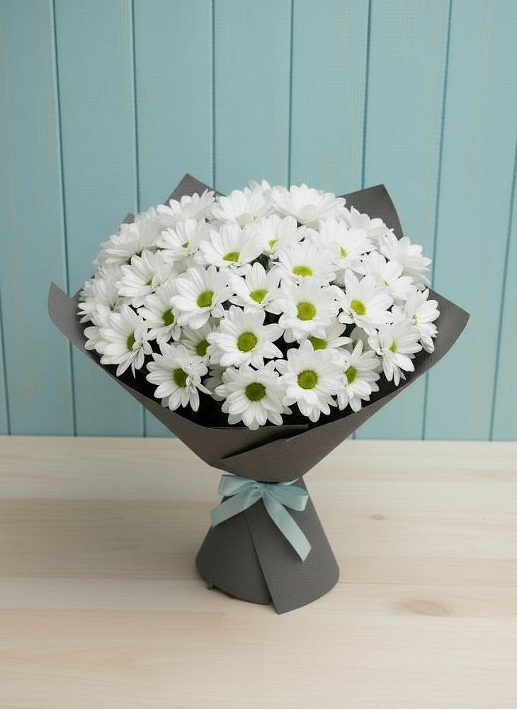 Букет цветов из: Хризантемы в Большом Селе