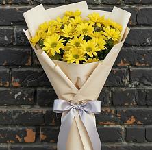 Букет цветов из:  Хризантемы в Большом Селе