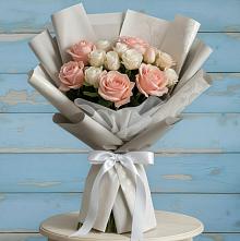 Букет цветов из:  Розы #REPLACE_PRED# Большом Селе