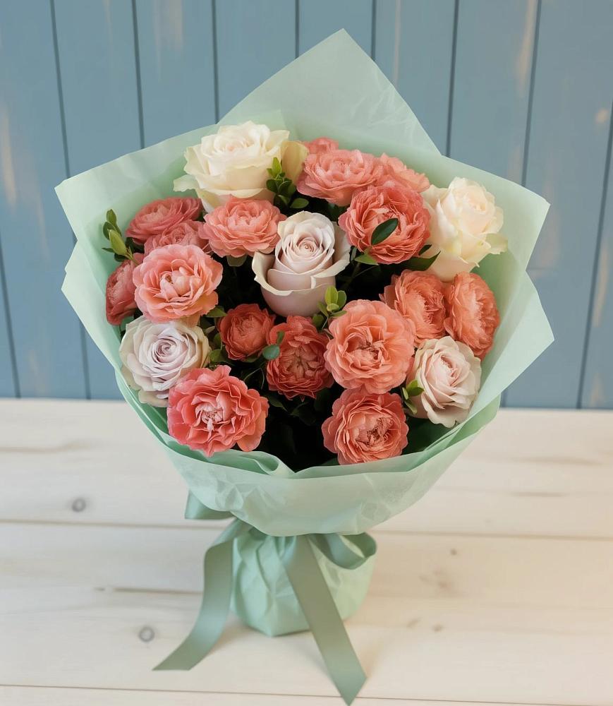 Букет цветов из: Розы в Большом Селе