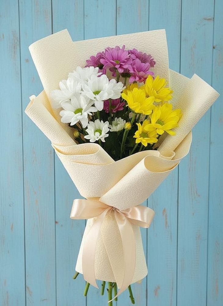 Букет цветов из: Хризантемы в Большом Селе