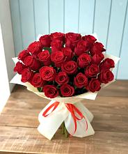 Букет 29 Красных роз в Большом Селе