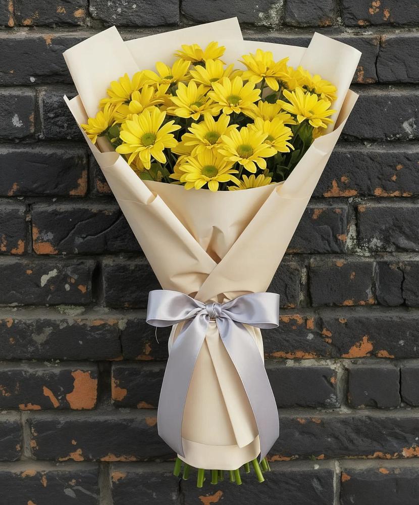 Букет цветов из: Хризантемы в Большом Селе