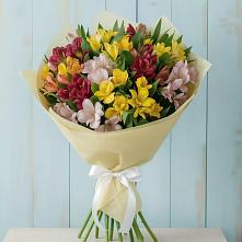 Букет цветов из:  Альстромерии в Большом Селе
