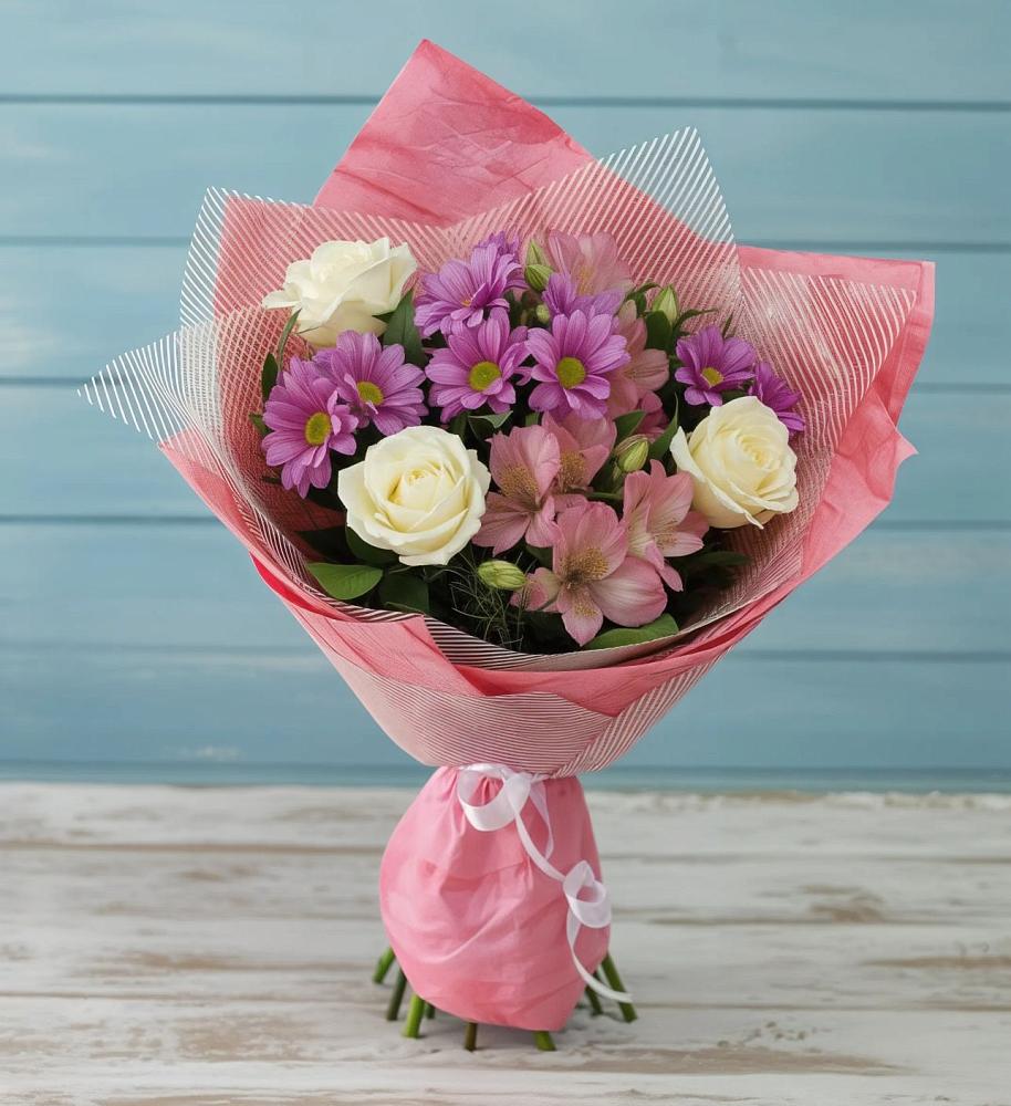 Букет цветов из: Герберы в Большом Селе