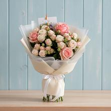 Букет цветов из:  Розы в Большом Селе